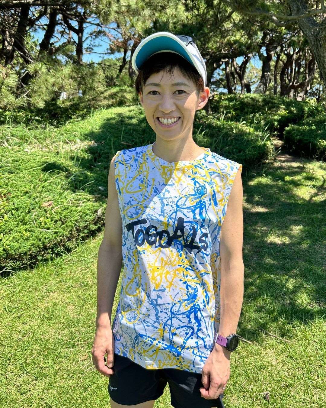 有元美穂(ありもとみほ)　稲毛距離走担当